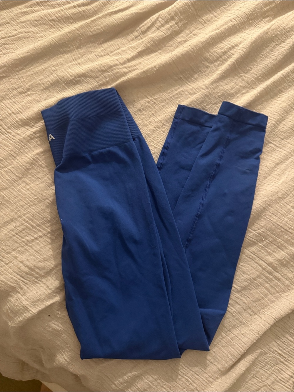 Royal Blue High-Waist Seamless Leggings